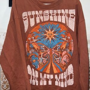 Crew neck sweatshirt